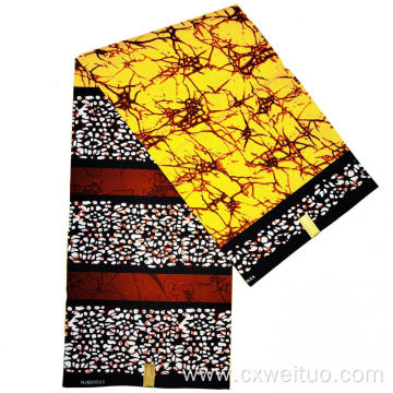 100% polyester ankara fabric wax print fabric